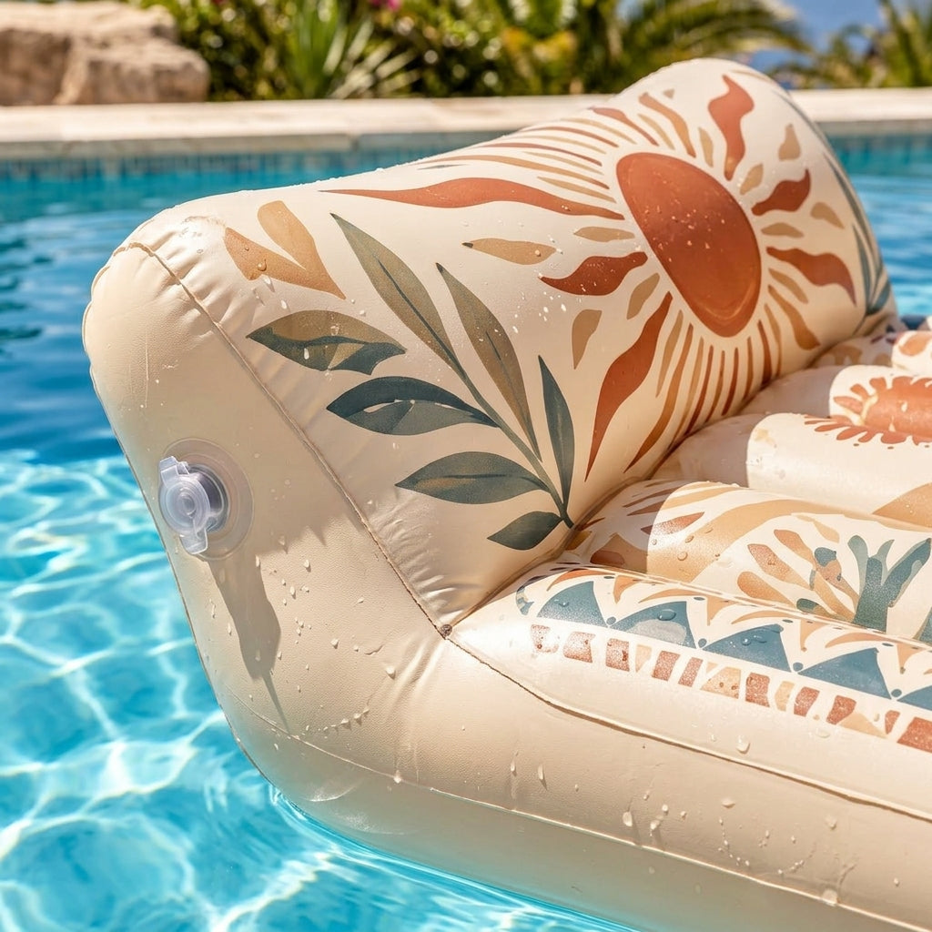 Boho Inflatable Pool Mattress