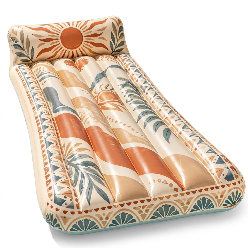Boho Inflatable Pool Mattress