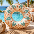 Boho Mandala Inflatable Swim Ring