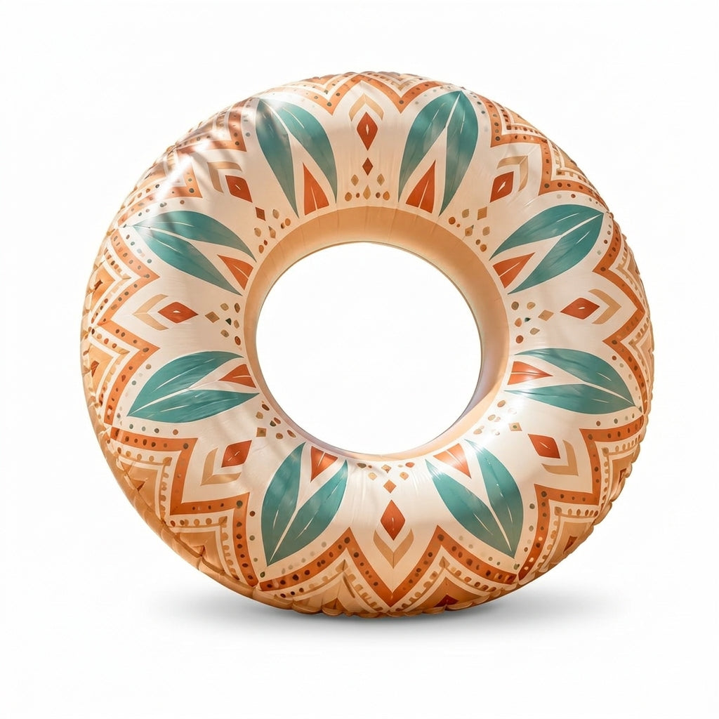 Boho Mandala Inflatable Swim Ring